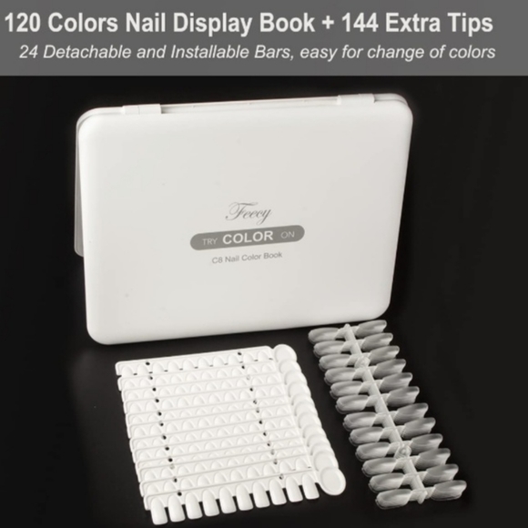 𝅺Nail Polish Color Display Book - Picture 2 of 14